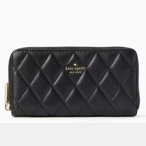 Kate Spade Carey Large Continential Wallet
Black 

NWT